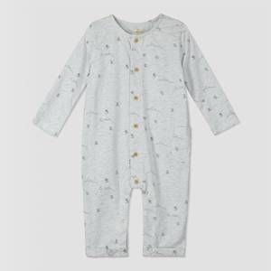 NEW ETTIE + H baby's skiing romper in grey